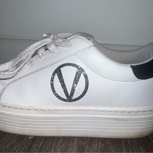 White Platform Valentino Sneakers
Size: 7.5 (Women)